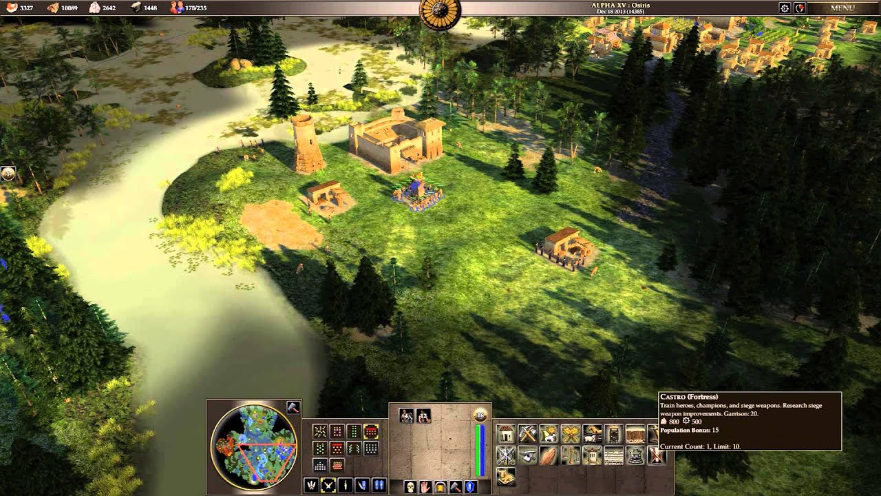 0 A.D. Alpha 15 Osiris - Iberians Gameplay