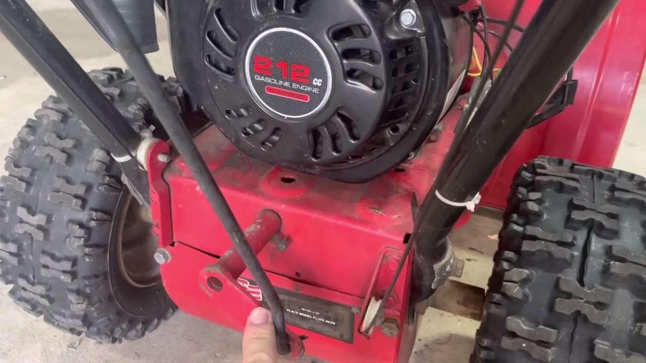MTD Yard Machines Snow Blower Predator Engine Swap