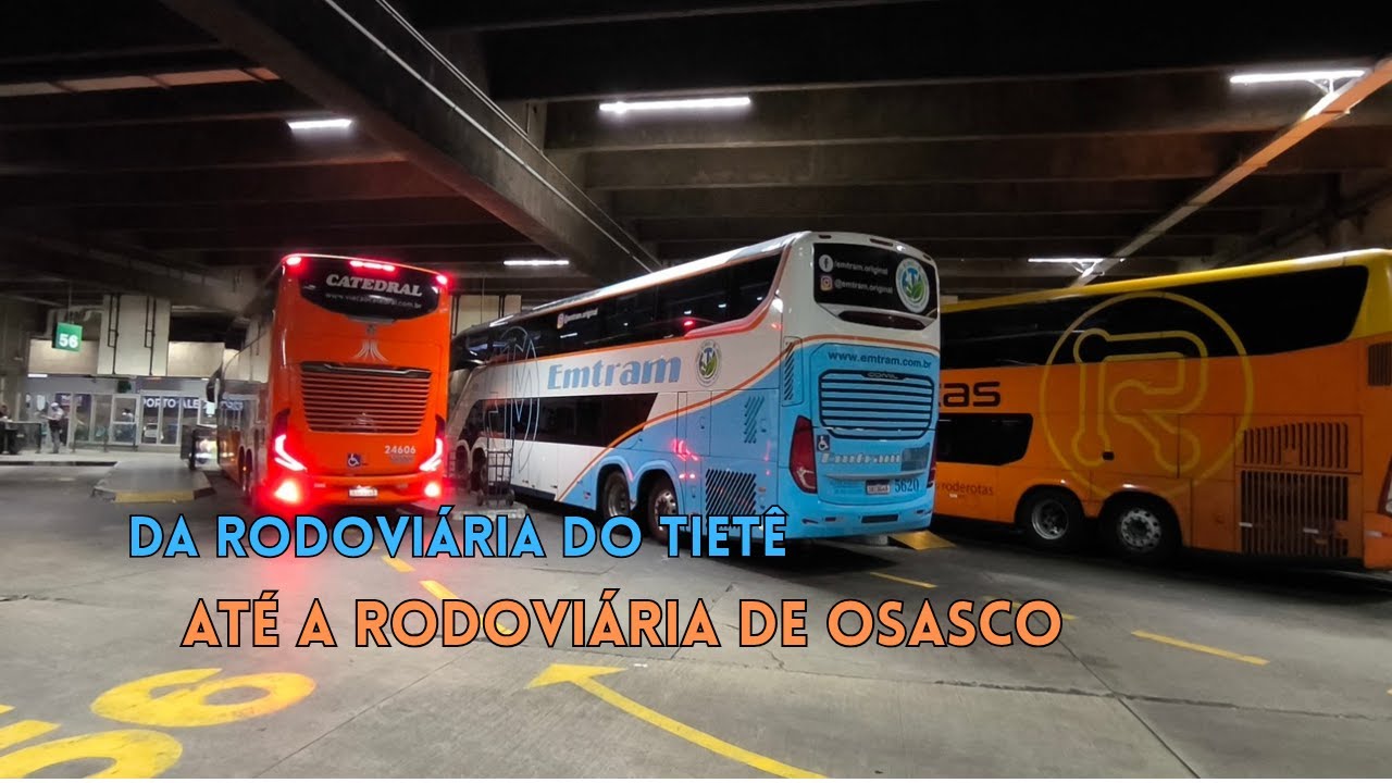 POV: Do Tiete Ate Osasco. Carro 5620 da Emtram #onibus #brasil
