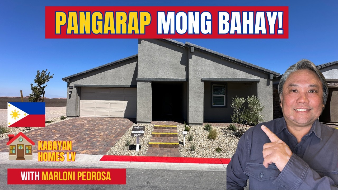 Single-Story 3-Bed Home Tour | National Plan at Lago Del Sol Falls by Lennar Henderson
