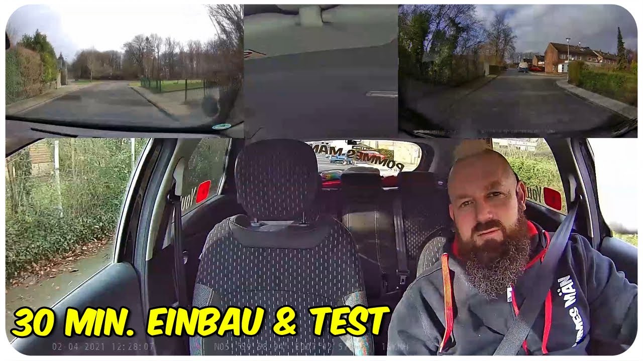Dashcam TEST 2021 (Vantrue N4 mit 3 Kameras Full HD usw.)