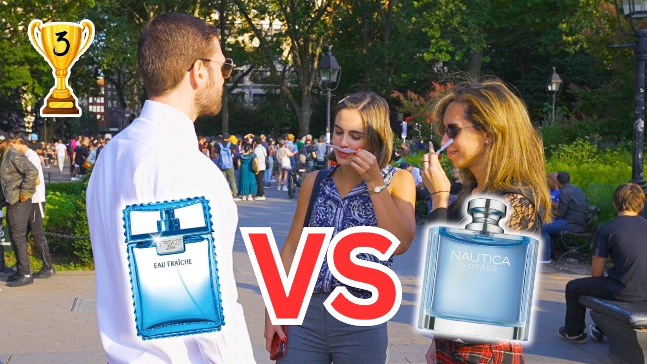 Nautica Voyage Vs Versace Man Eau Fraiche Fragrance Battle Womens Reactions