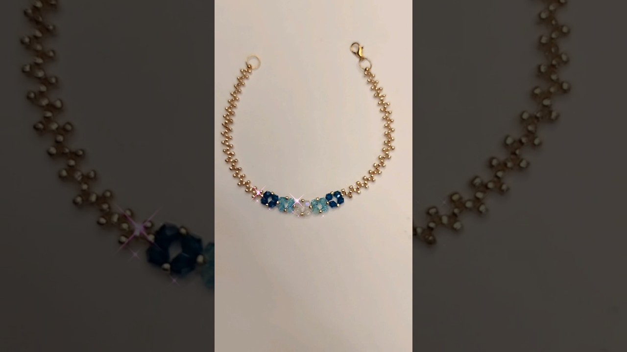 Beautiful Beads Necklace Making At Home || #ytshorts #trending #shorts