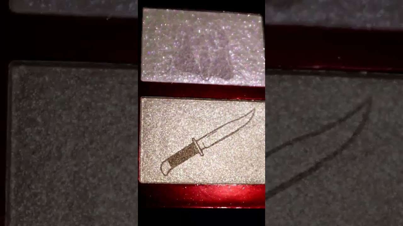 GHOSTFACE X GLAMLITE HIGHLIGHTER DUO #scream #ghostface #glamlite