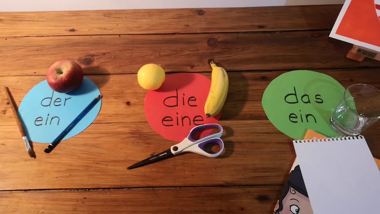 Deutsch. Artikel Nomen Klasse 1