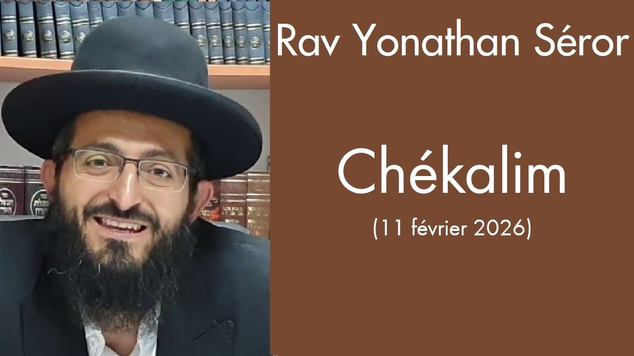 Rav Yonathan Séror - Chékalim