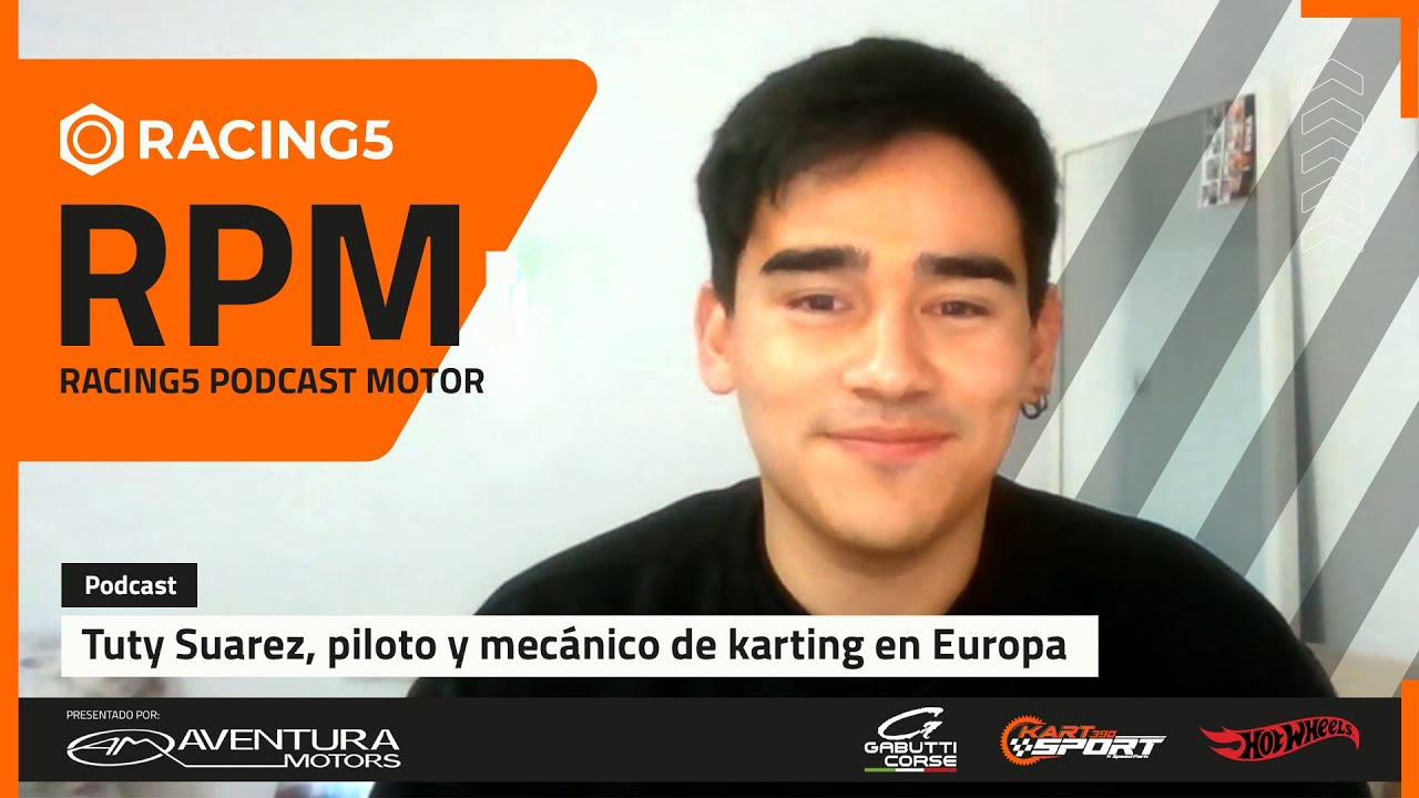 RPM: Tuty Suarez, piloto y mecánico de karting en Europa