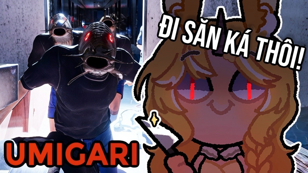 Chilla's Art GAME MỚI - UMIGARI - SINH TỒN SĂN CÁ KHI MẶT ĐẤT CHÌM TRONG NƯỚC BIỂN! | Alien VTuber
