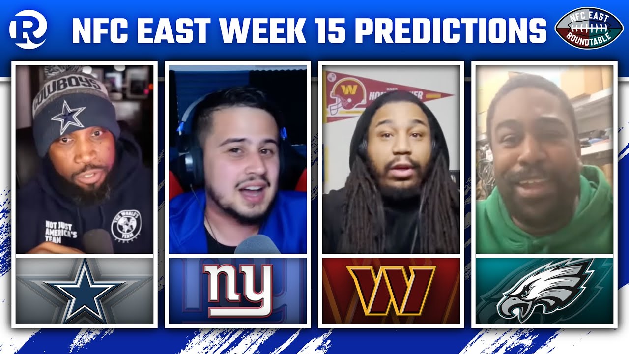🚨NFC East Roundtable Week 15 Previews & Predictions