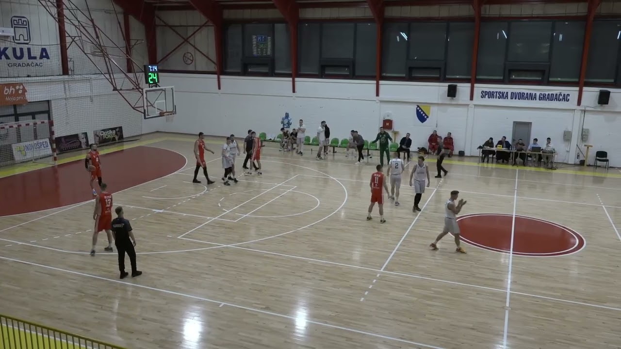 KK GRADAČAC - KK ŽELJO 1971 BIHAĆ - A2 Liga Sjever/Jug KS BiH