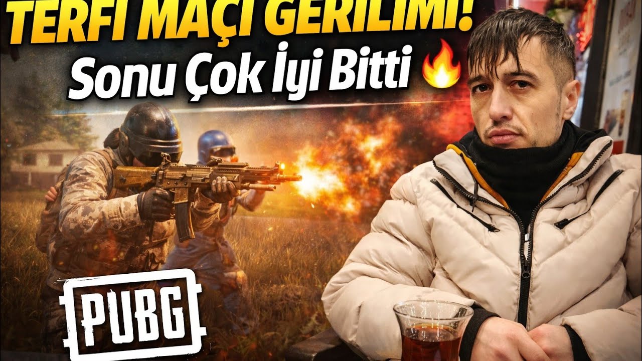TERFİ MAÇINDA HERKES PUSUYA YATTI! 😱 Son Daire ÇILGINLIĞI | PUBG