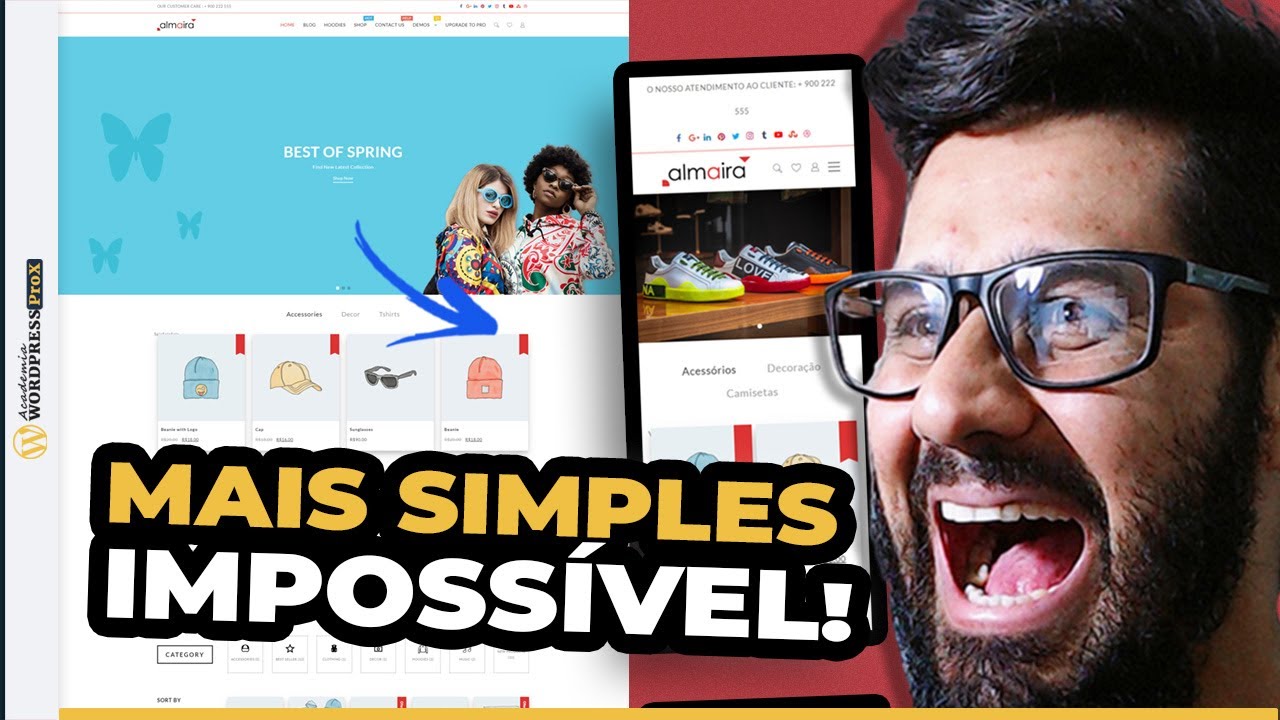 😯GRÁTIS! O Melhor e Mais Prático Tema WooCommerce Que Já Testei