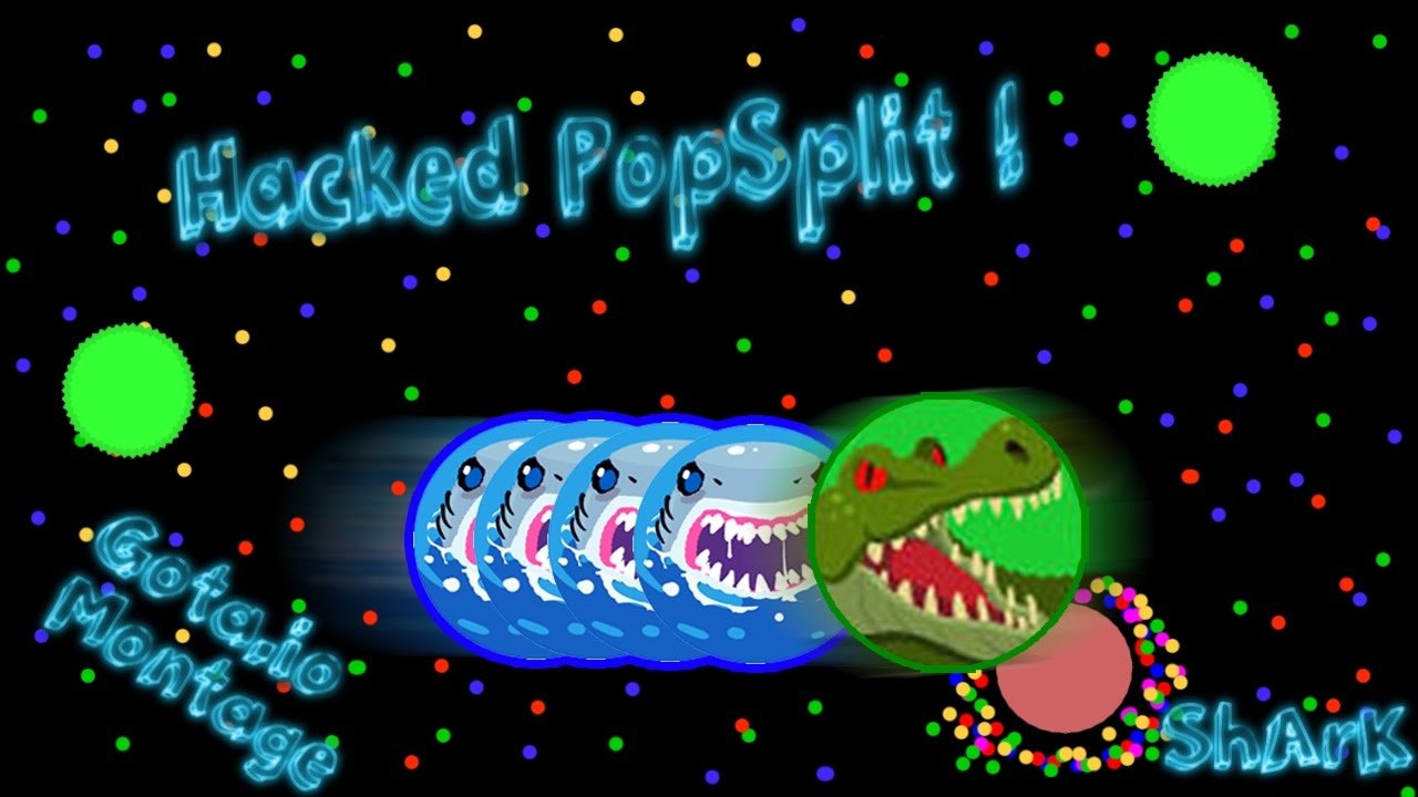 Gota.io Montage #11 Hacked PopSplit !! PopSplits , DoubleSplits , and Splitrun in Gota.io