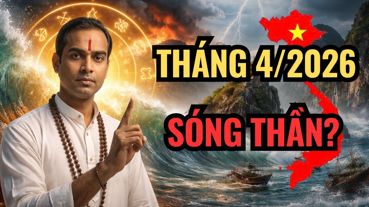 Anand Cảnh Báo Tháng 4/2026: Việt Nam Có Thật Sự Đối Mặt Sóng Thần?