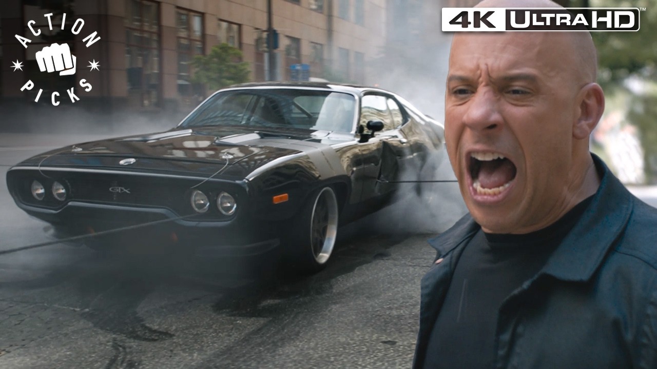 The Family Go Up Against Dom | The Fate of the Furious