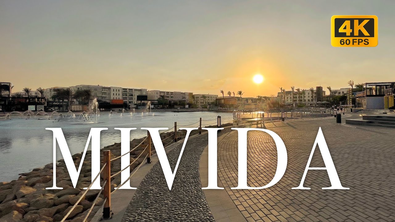 Unwind with a Leisurely Stroll in New Cairo: A Relaxing Walking Tour at Lake District, Emaar Mivida
