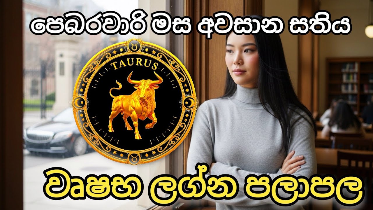පෙබරවාරි මස වෘෂභ ලග්න පලාපල | Vushaba lagna palapala 