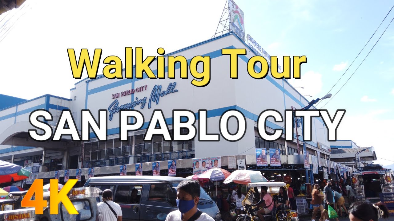 SAN PABLO CITY, LAGUNA | Walking Tour | Ambience TV | 4K