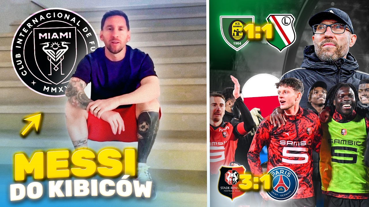 Leo Messi PRZEPROSIŁ KIBIC&Oacute;W&hellip; Inter Miami ODWOŁAŁ MECZ! Szymański pokonał PSG! Legia zn&oacute;w to samo...