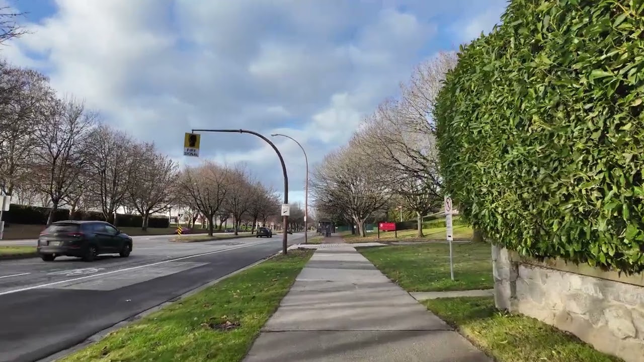 UBC Wesbrook Village to Thunderbird Blvd Vancouver Canada