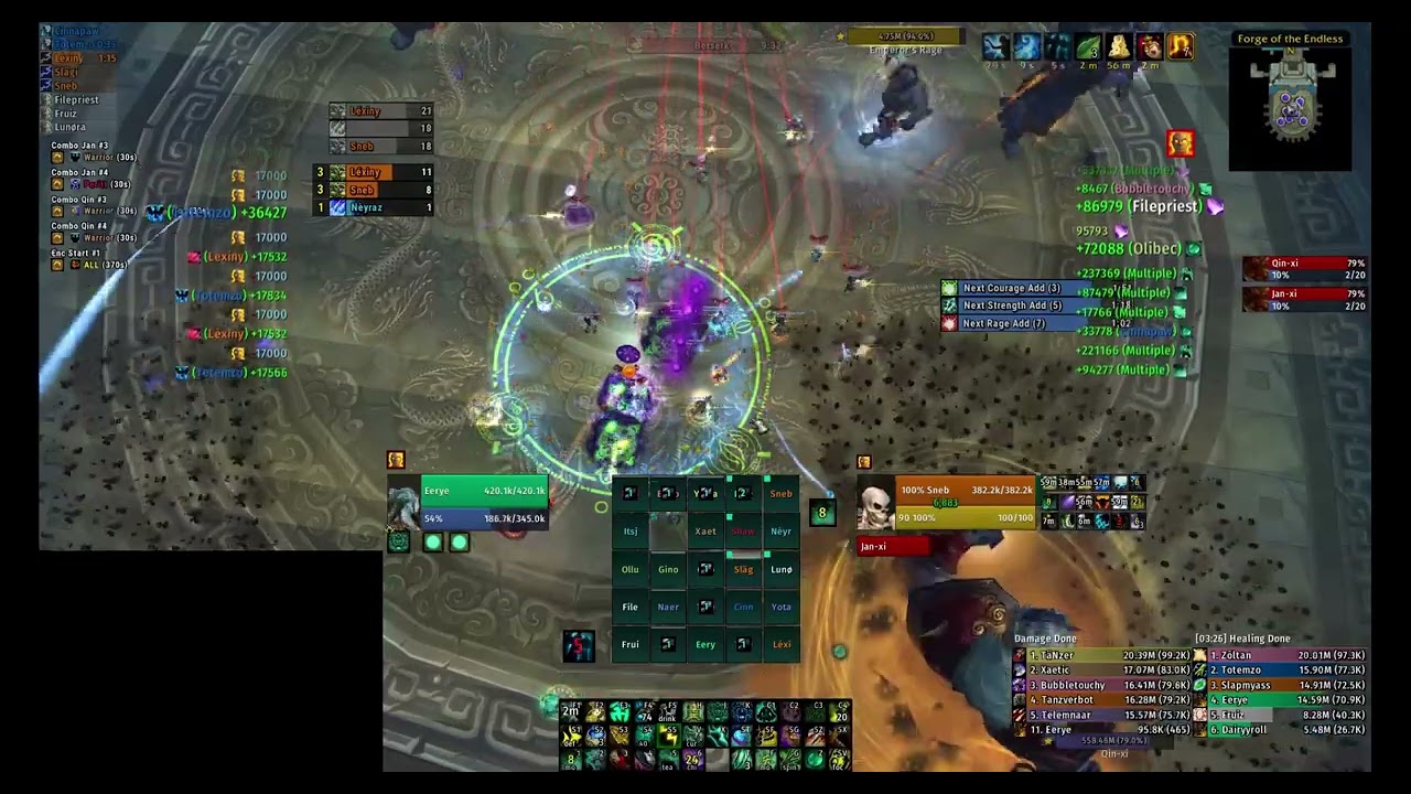 Mists of Pandaria Classic | Will of the Emperor 25 Heroic | Eerye Mistweaver Monk | Refuge Everlook