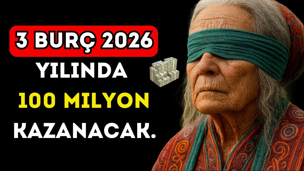 Baba Vanga kehanetinde şöyle diyor: 3 burç 2026 yılında 100 milyon kazanacak. En şanslı burçlar.