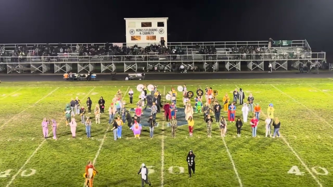 11/7/25 United High School Marching Band Halftime Show vs. Smithville
