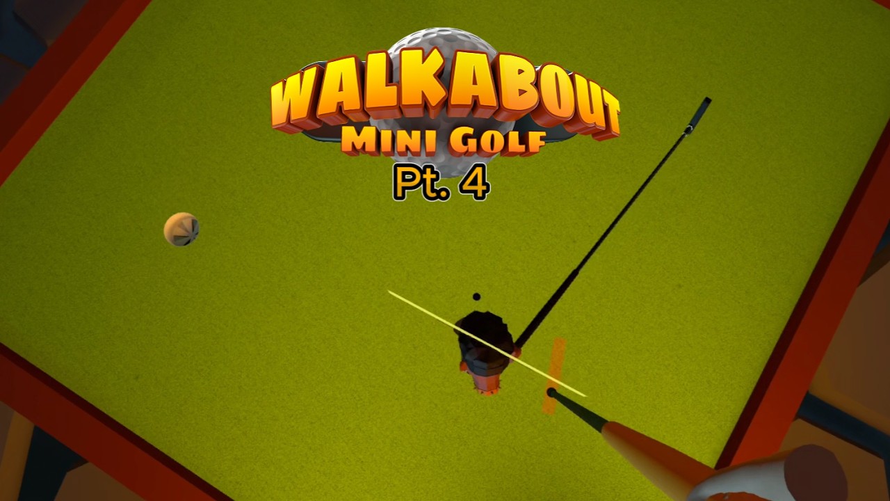 The Stroke Limit is Clutch - Walk About Mini Golf Pt. 4 Cherry Blossom (Hard, Mini Mode)