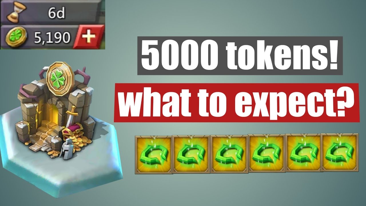 5000 tokens! what to expect? lords mobile|لوردس موبايل