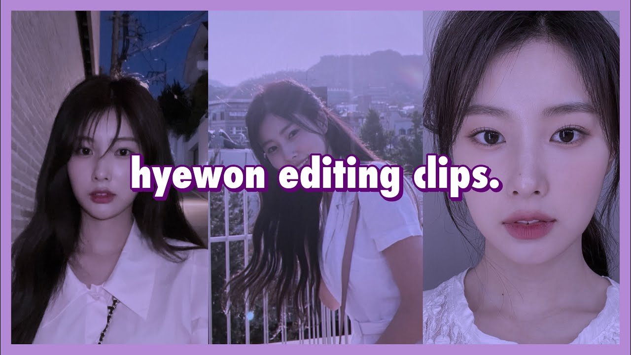 iz*one hyewon clips