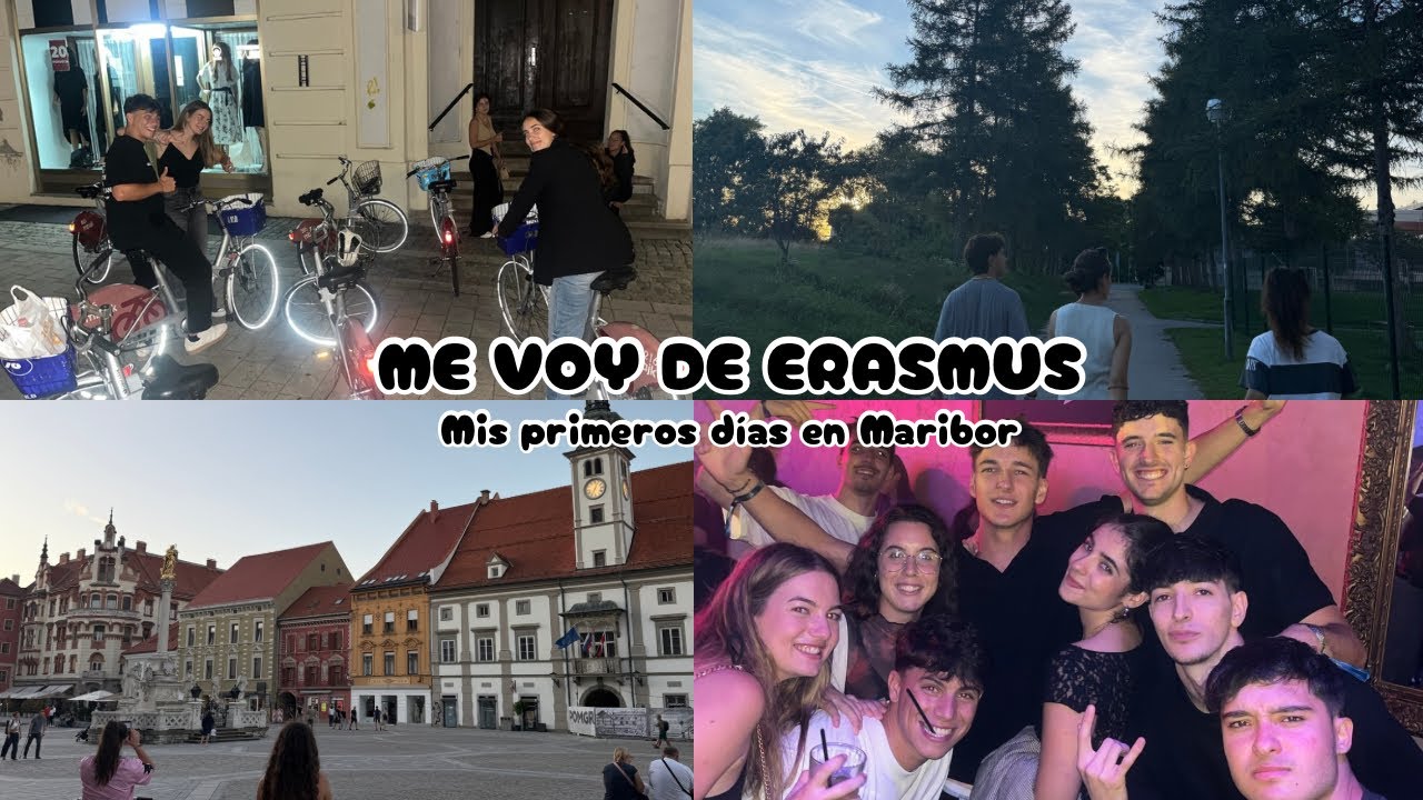 ME VOY DE ERASMUS ✈️🇸🇮 MIS PRIMERO DÍAS POR MARIBOR