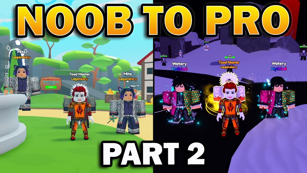 Noob to Pro Part 2 Anime Warriors Simulator 2 F2P