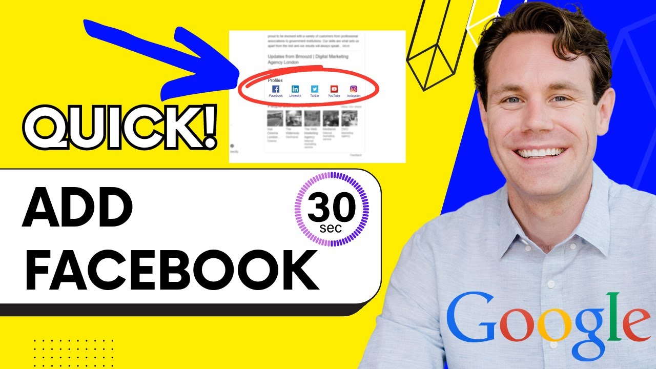 Как добавить страницу Facebook в профиль компании Google [быстро и просто!]