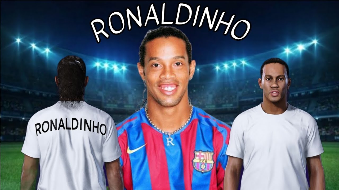 How to create Ronaldinho 🇧🇷🤙 ( Pes 2021 )