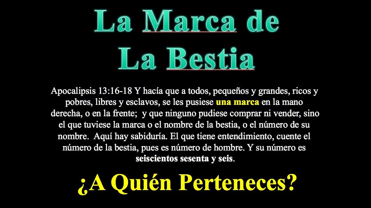 La Marca De La Bestia