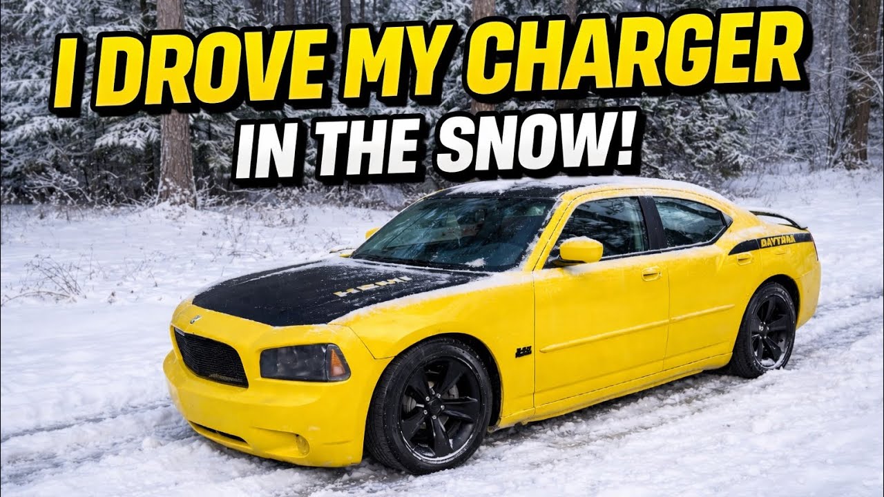 Driving my Daytona in the snow
