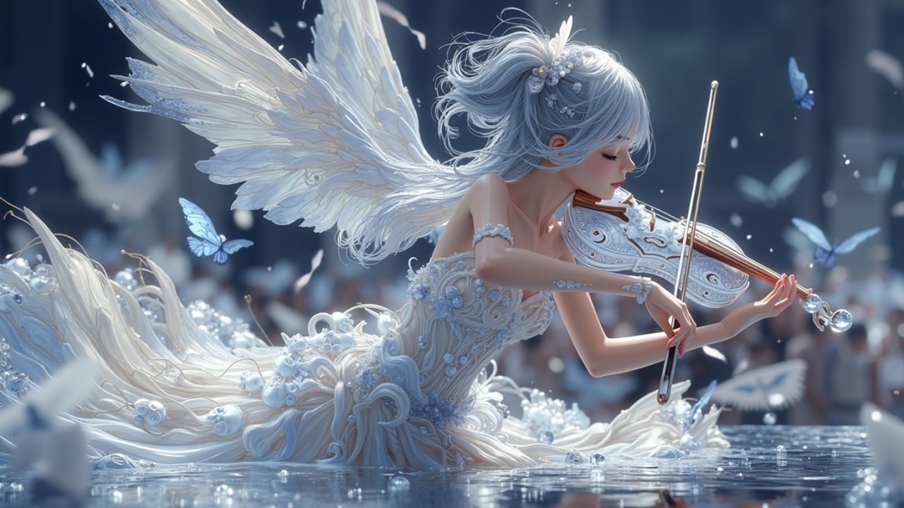 Angel Wings EDM Скрипка ~ Мелодик Дабстеп Ремикс и Фьючер Бейс 2025