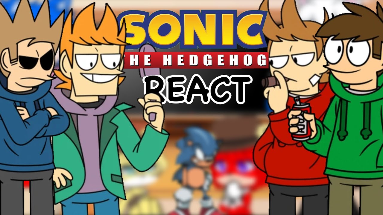 Sonic Characters React To Extra Life Sonic and Friday Night Funkin Online VS Edd & Uberkids Mod