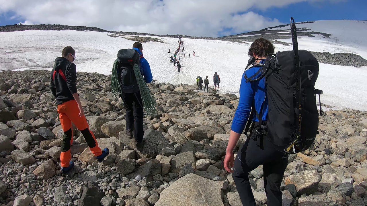 Galdhøpiggen 2019 with perfect weather
