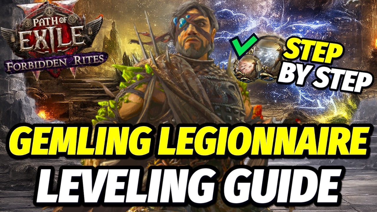How to Level the Strongest League Starter! Flameblast & Oil Grenade Gemling | PoE 2 0.5.5