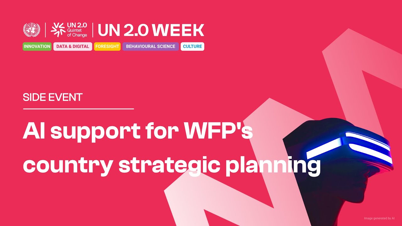 AIxCSPs: AI support for decision-making in WFP's country strategic planning
