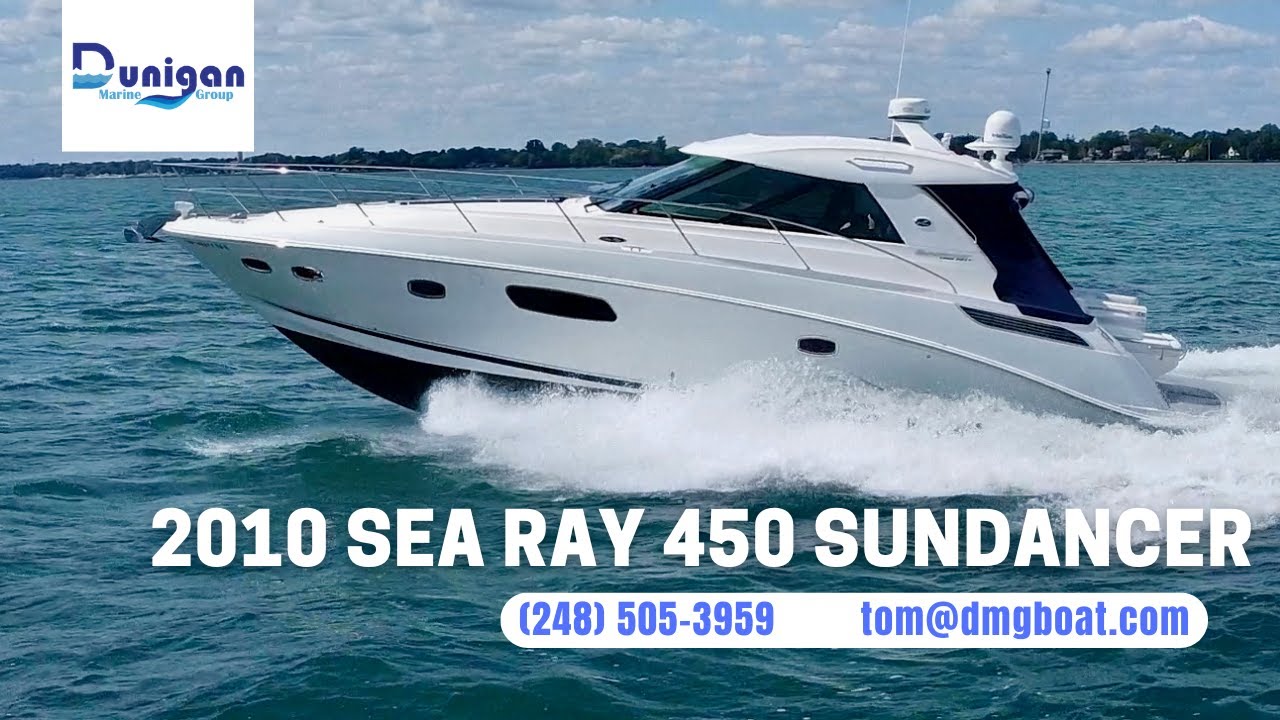 [FOR SALE] 2010 Sea Ray 450 Sundancer - Saint Clair Shores, MI