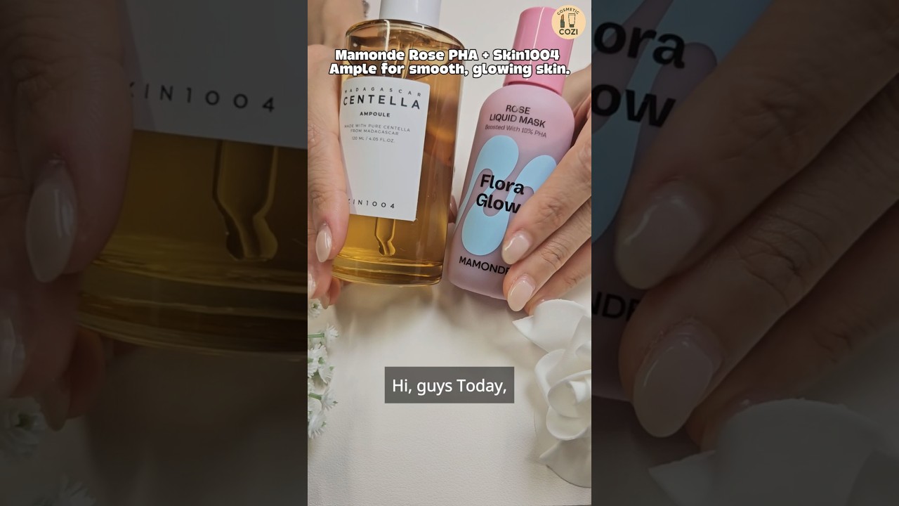 Mamonde Rose Liquid Mask & Skin1004 Centella Ample | K-Beauty Glow