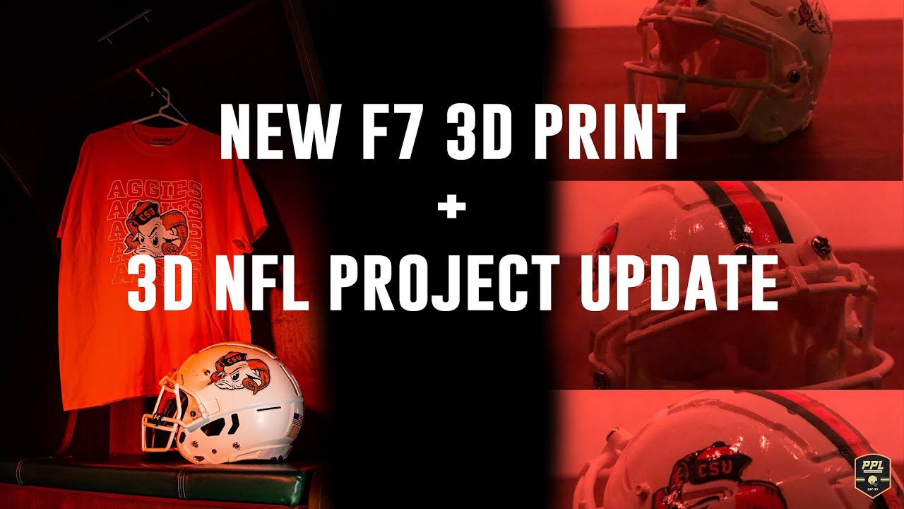 New F7 3D Print + NFL Project Update