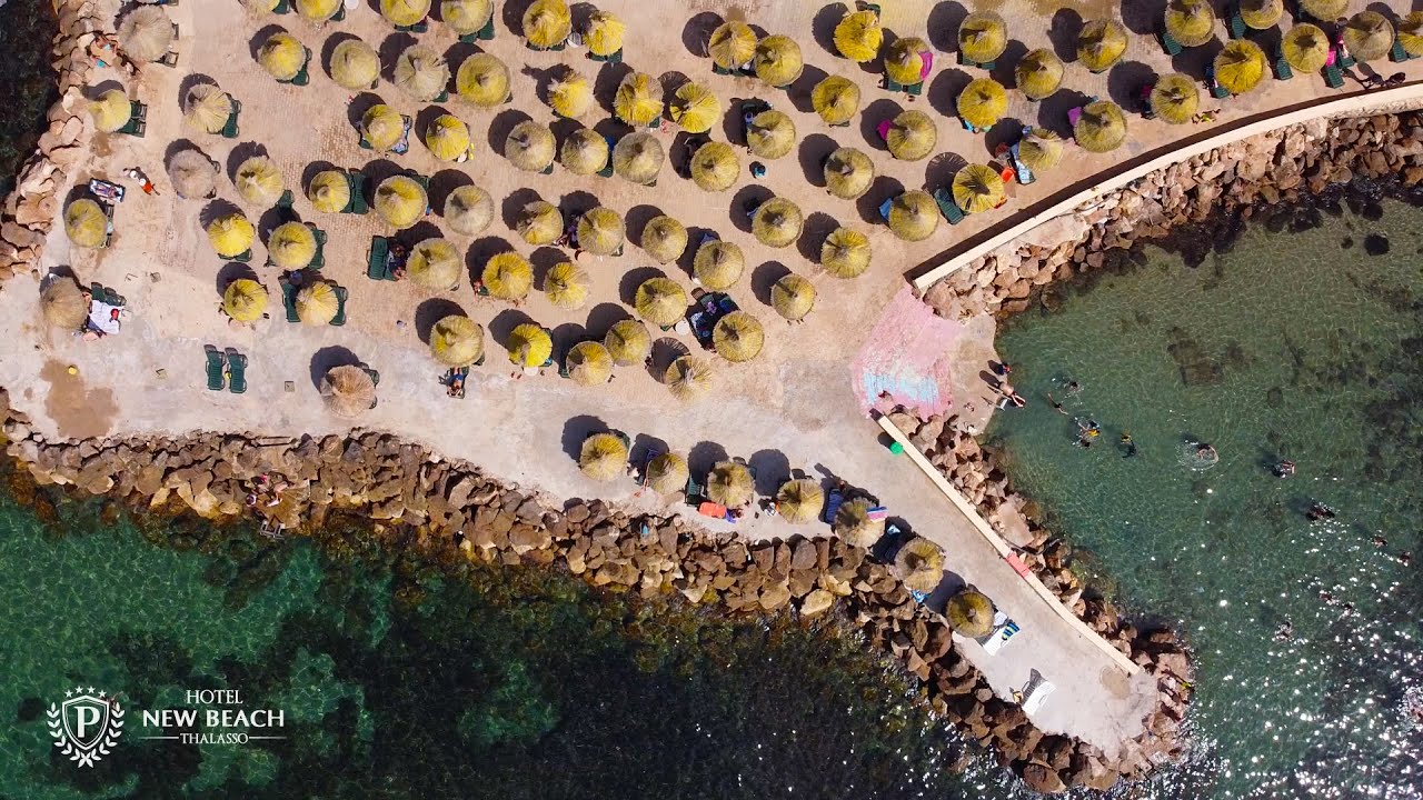 عمل إشهاري لشاطئ فندق New Beach Hotel & Thalasso