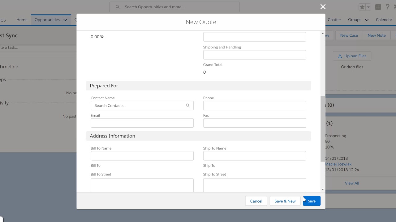 Smart Quote Sync Demo