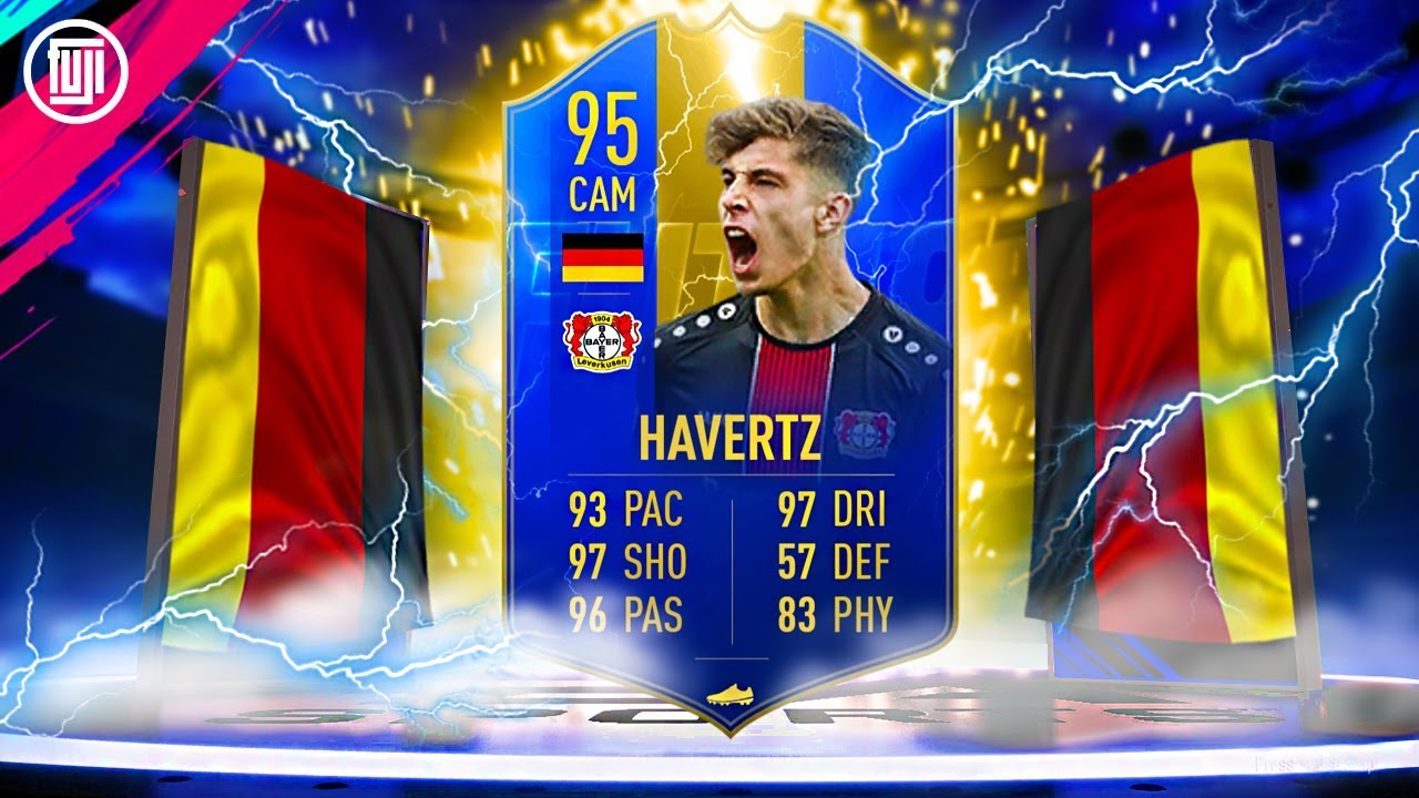 BEST CARD IN THE GAME?!?!? 95 TOTS HAVERTZ!!! - FIFA 19 Ultimate Team Player Review