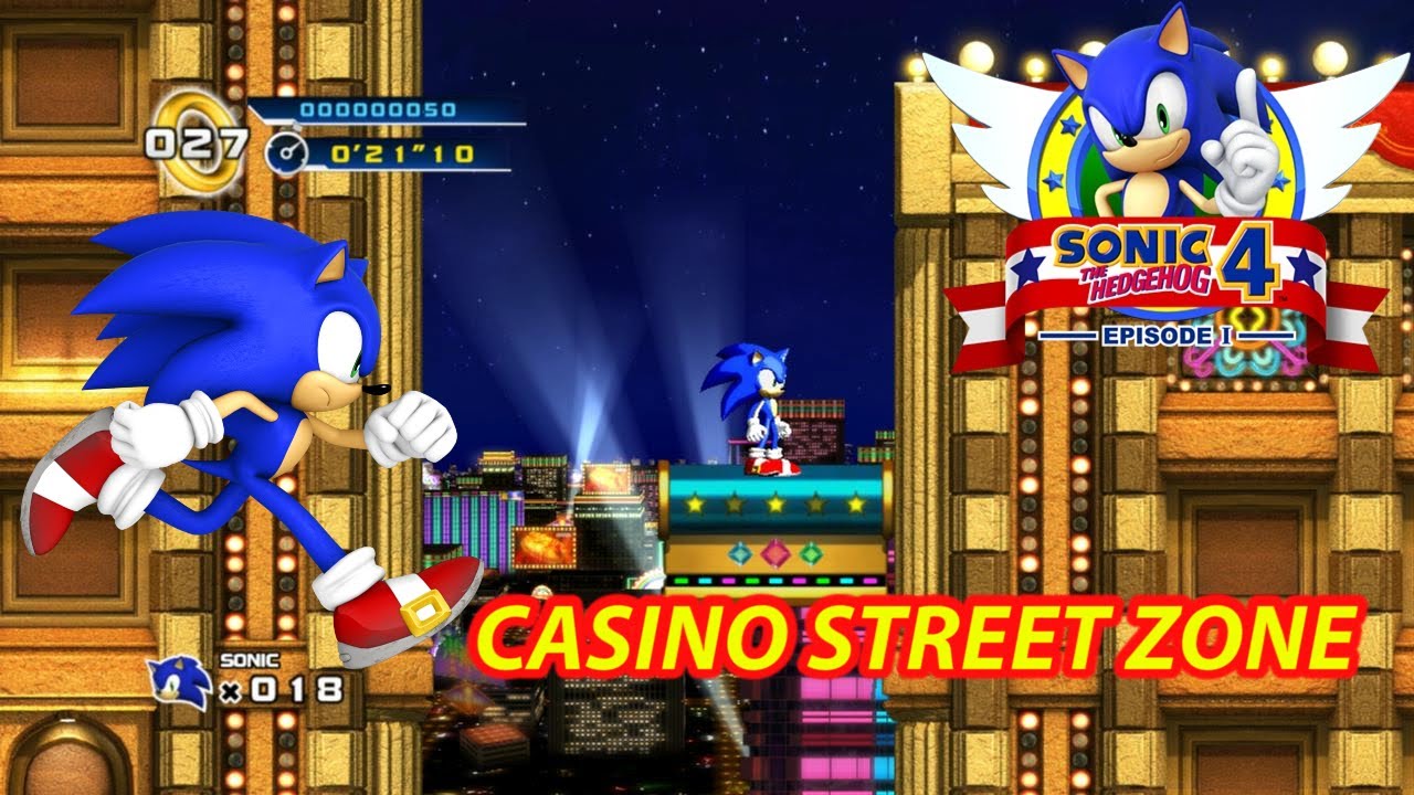 Sonic The Hedgehog 4: Episode 1 - Casino Street Zone