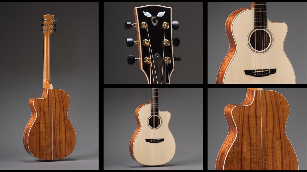 Open my new Guitar - the Goodall parlor