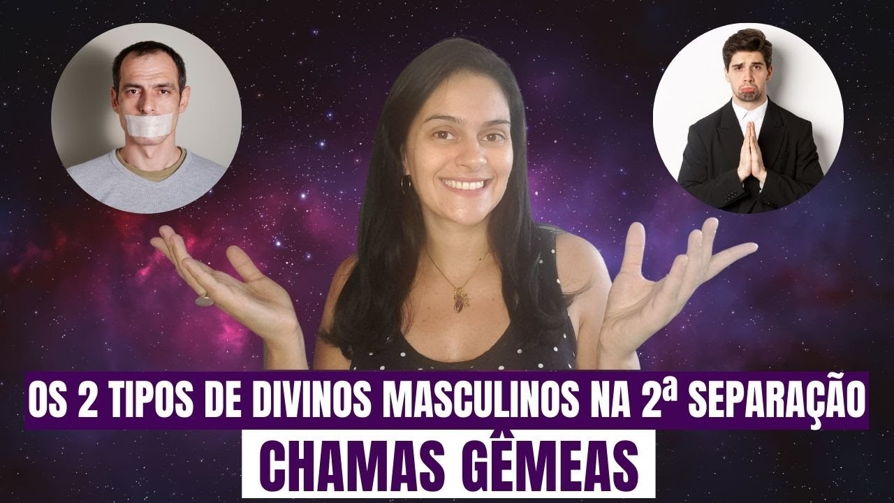 CHAMAS GÊMEAS ♀️🔥♂️ OS 2 TIPOS DE DIVINOS MASCULINOS: O FANTASMA E O CARENTE ☯️ ENTENDA O PORQUÊ!
